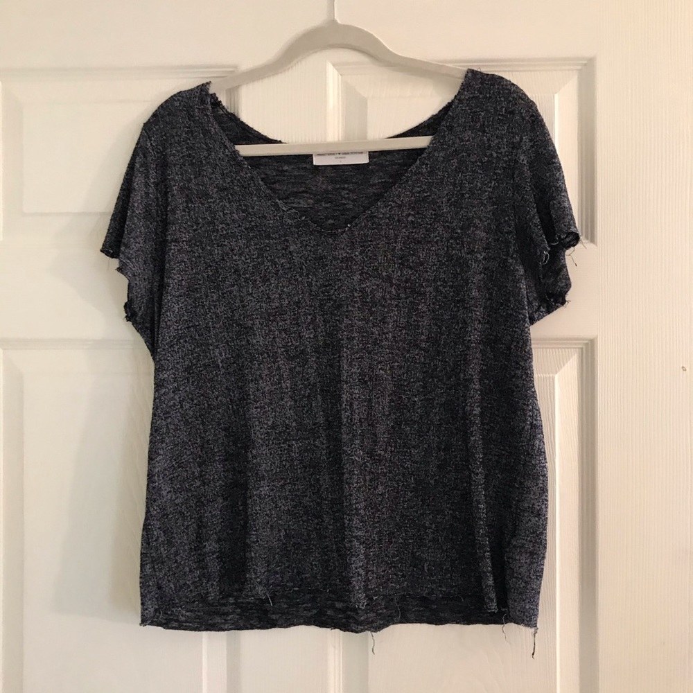 Project Social T Grey V neck